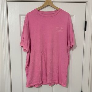 Vineyard Vines Classic Pink Short Sleeve Tee